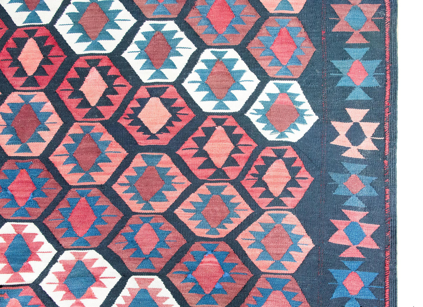 Early 20th Century Persian Ersin Kilim Rug For Sale