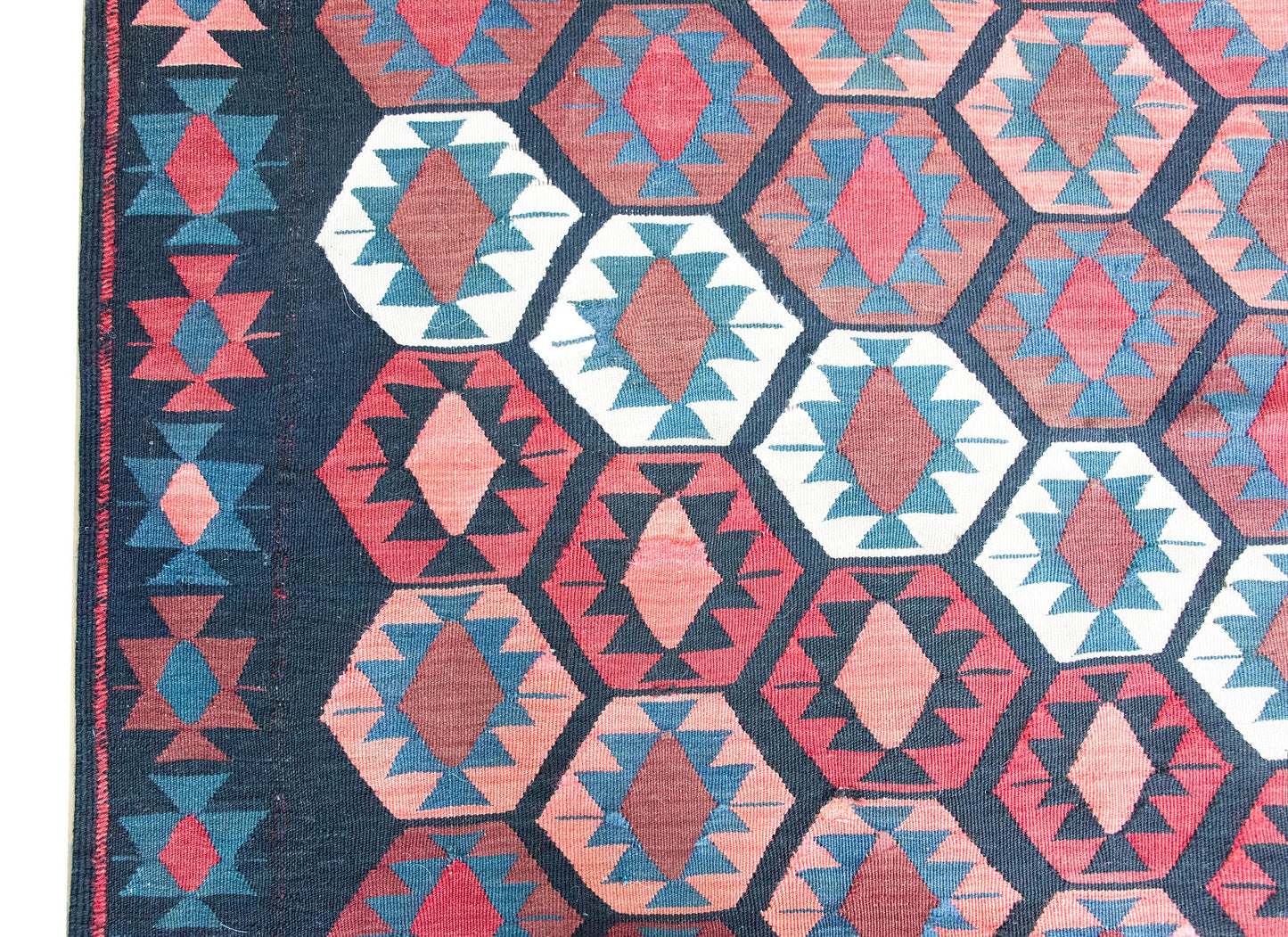 Early 20th Century Persian Ersin Kilim Rug For Sale