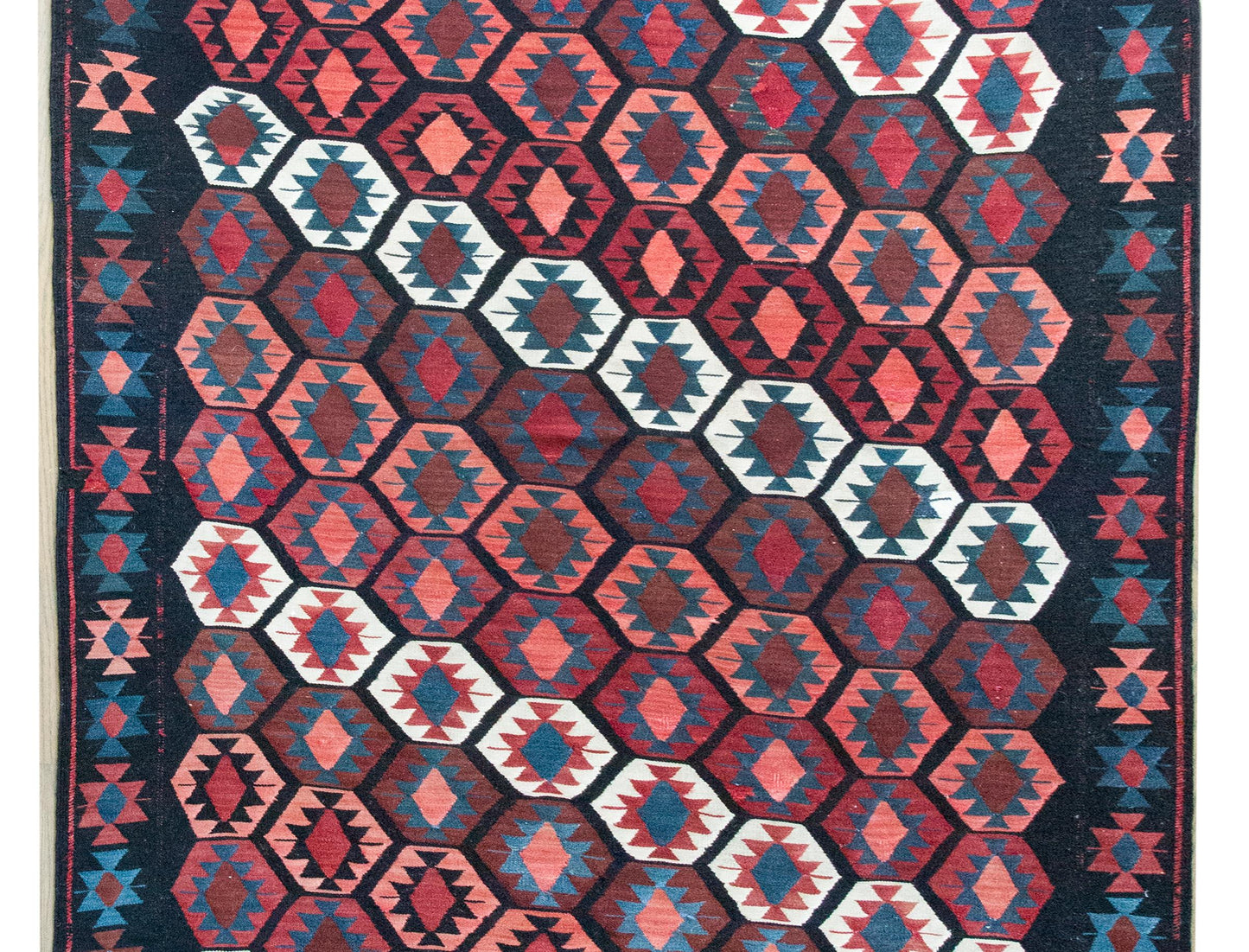 Early 20th Century Persian Ersin Kilim Rug For Sale