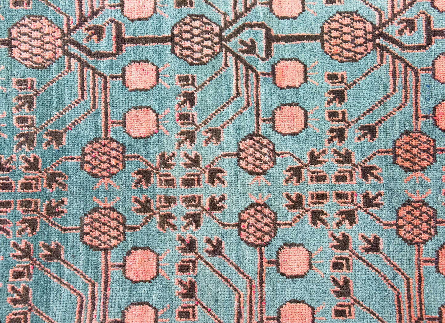 Early 20th Century Central Asian Kohtan Rug For Sale