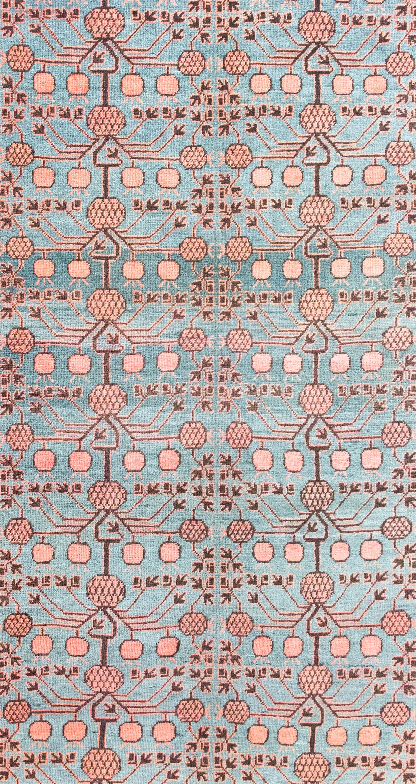 Early 20th Century Central Asian Kohtan Rug For Sale