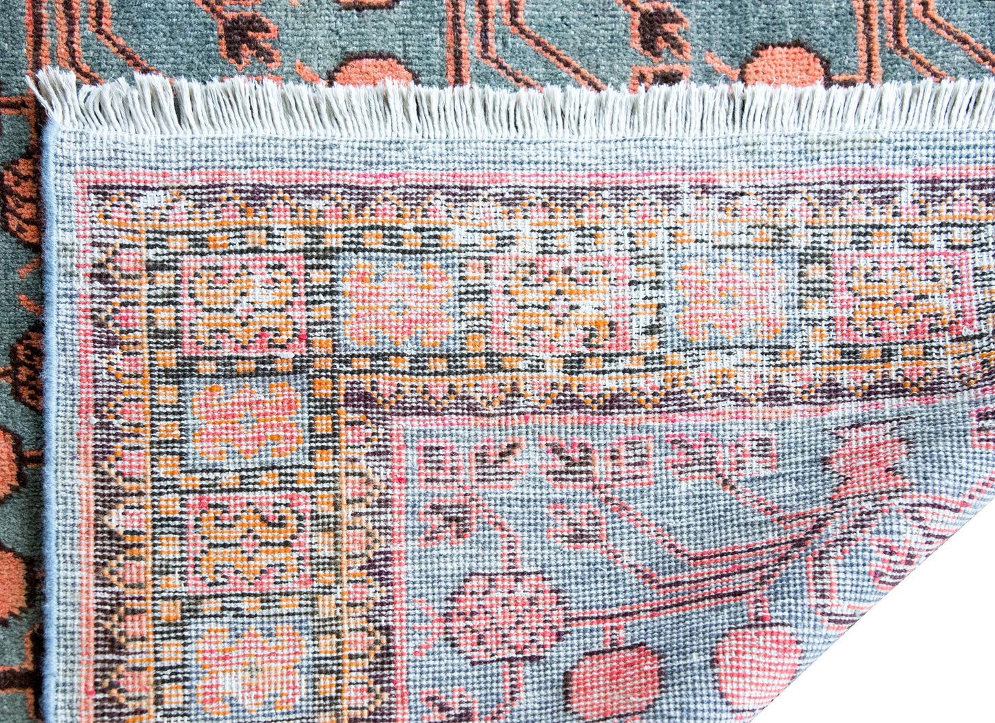 Early 20th Century Central Asian Kohtan Rug For Sale