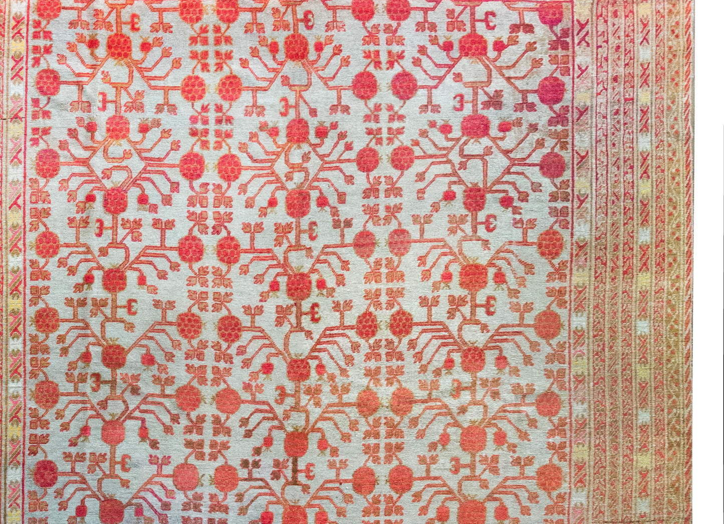 Early 20th Century Samarghand Rug For Sale
