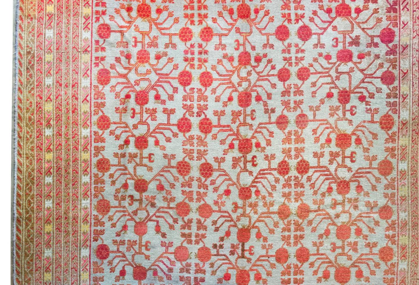 Early 20th Century Samarghand Rug For Sale