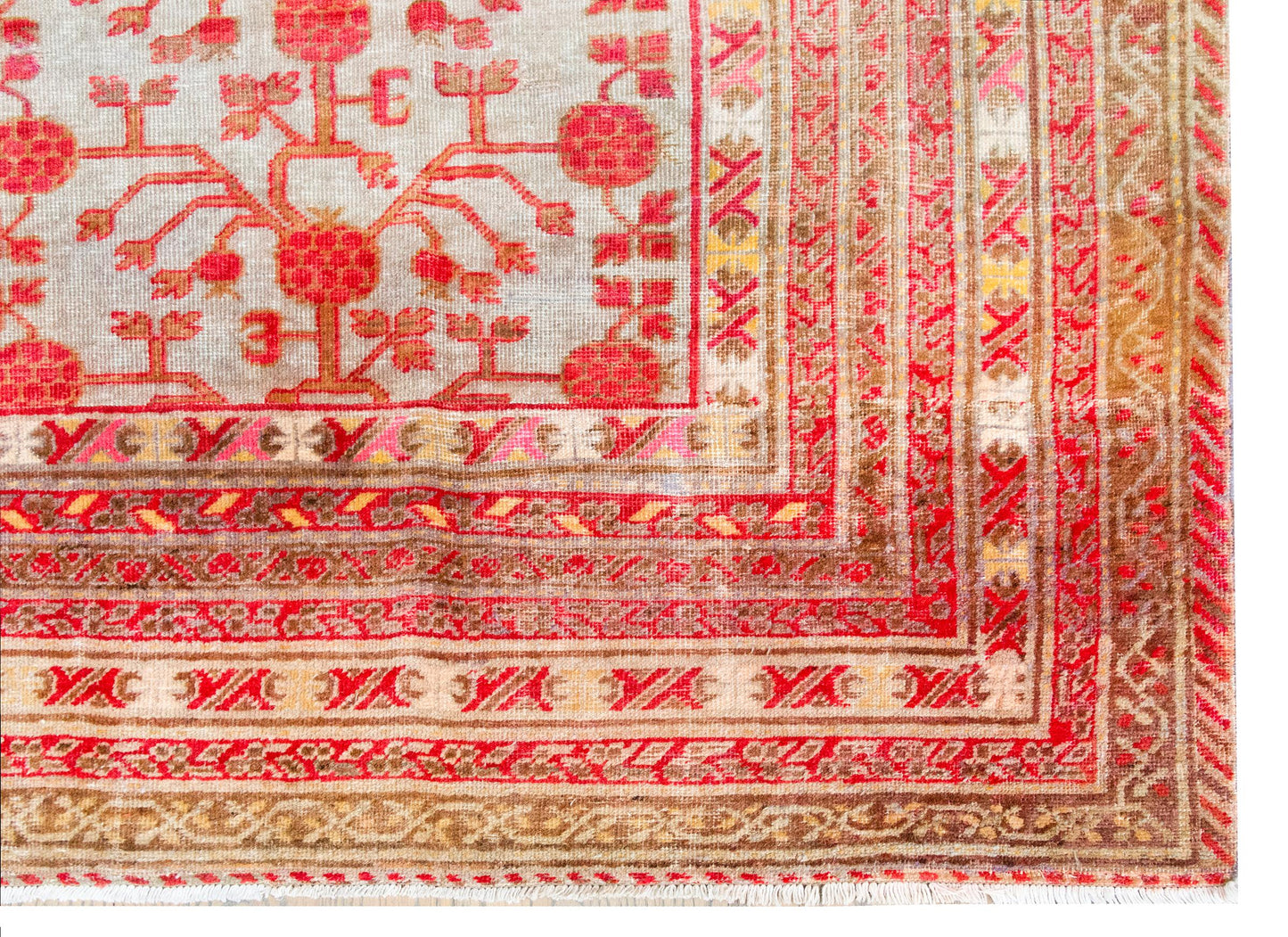 Early 20th Century Samarghand Rug For Sale