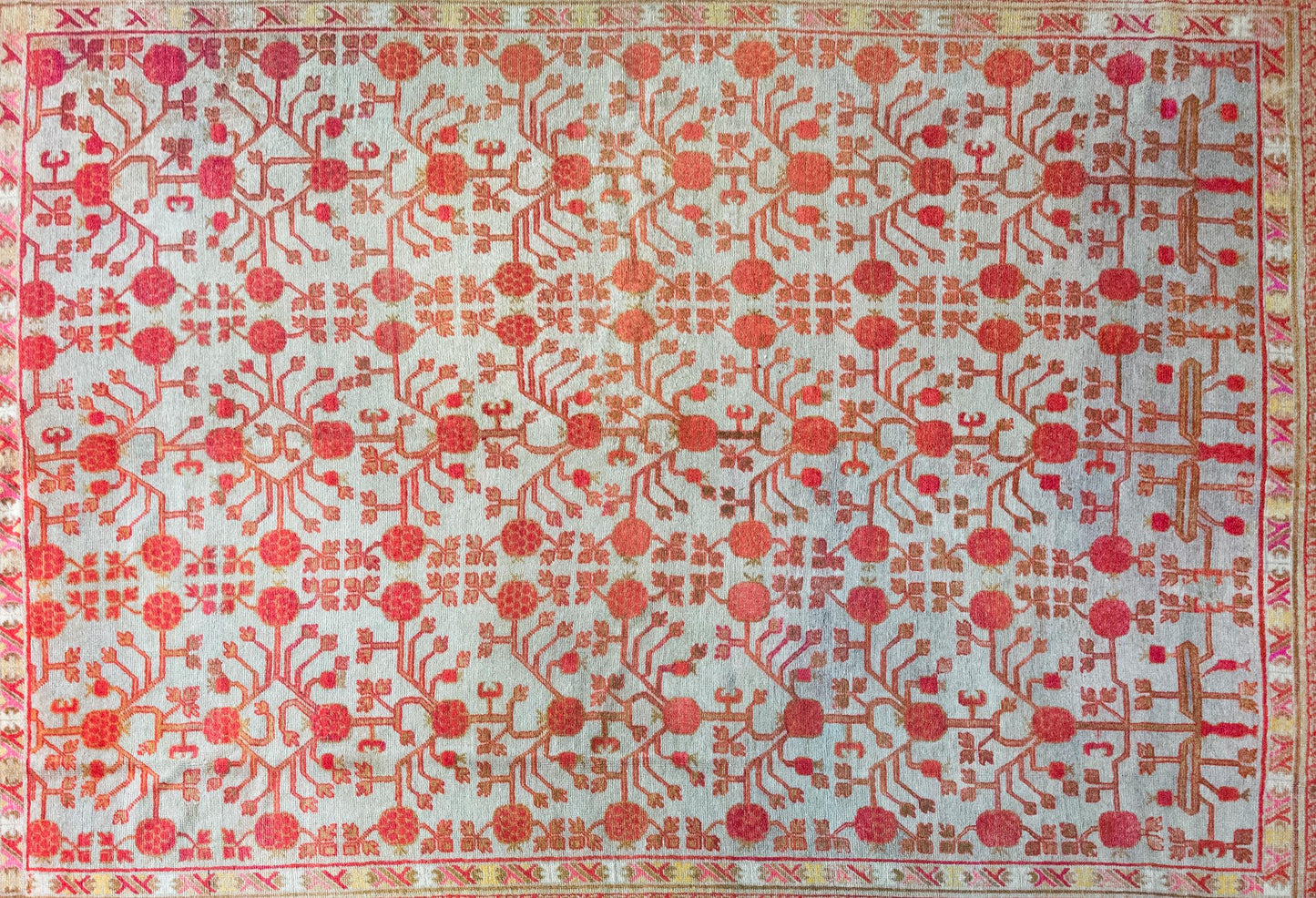 Early 20th Century Samarghand Rug For Sale
