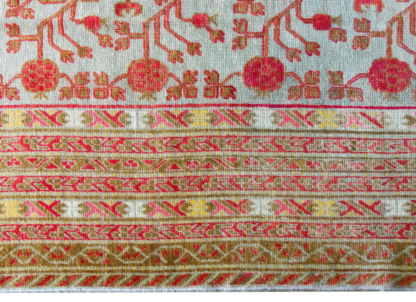 Early 20th Century Samarghand Rug For Sale