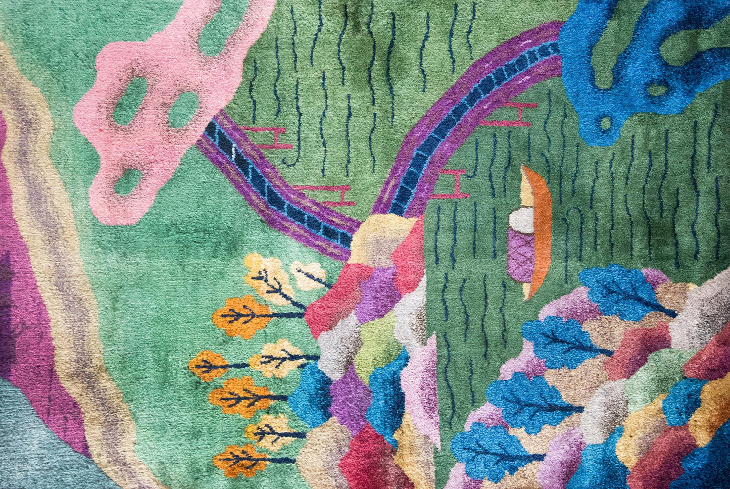 Early 20th Century Chinese Art Deco Rug