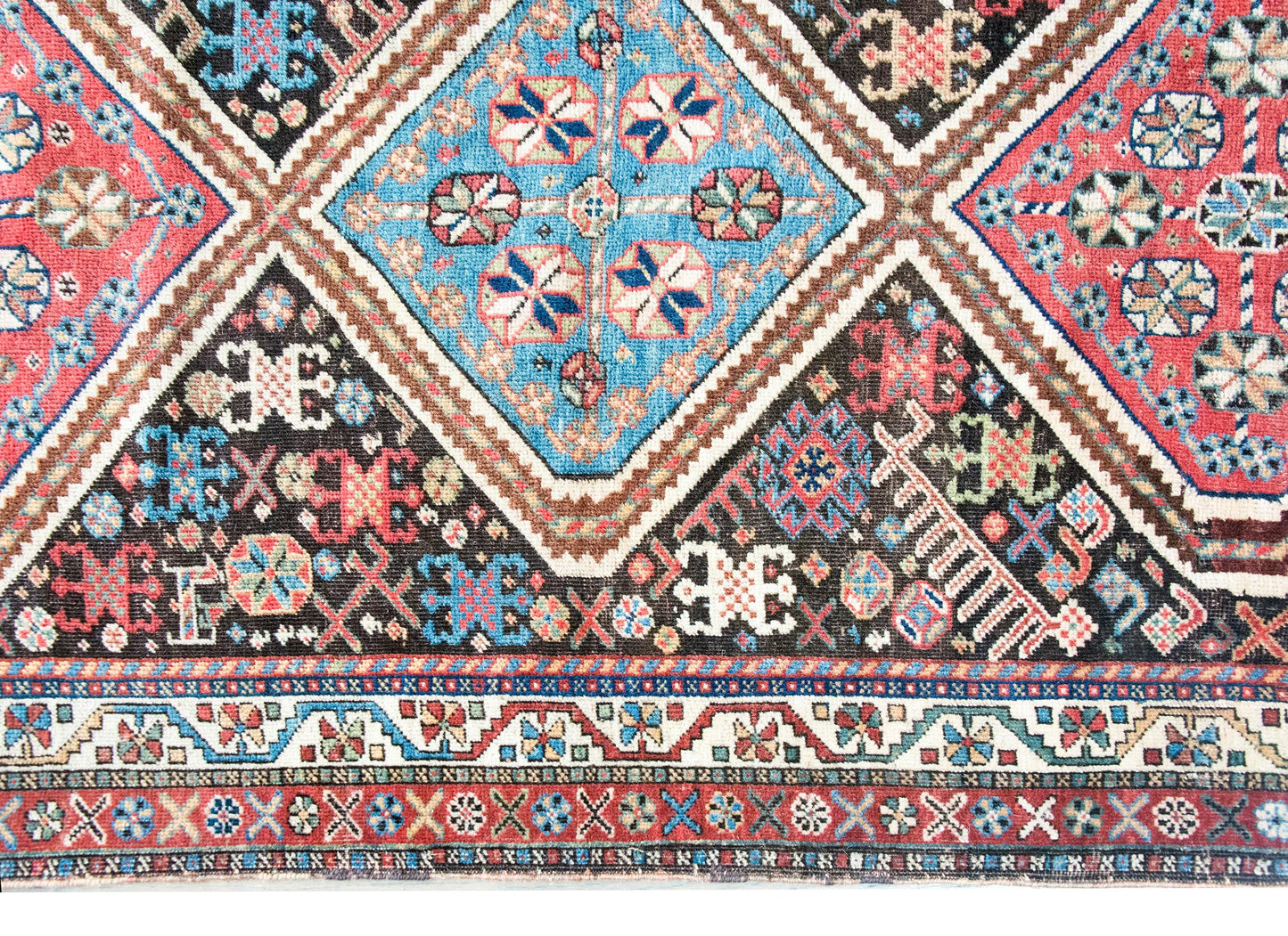 Early 20th Century Persian Afshar Rug For Sale