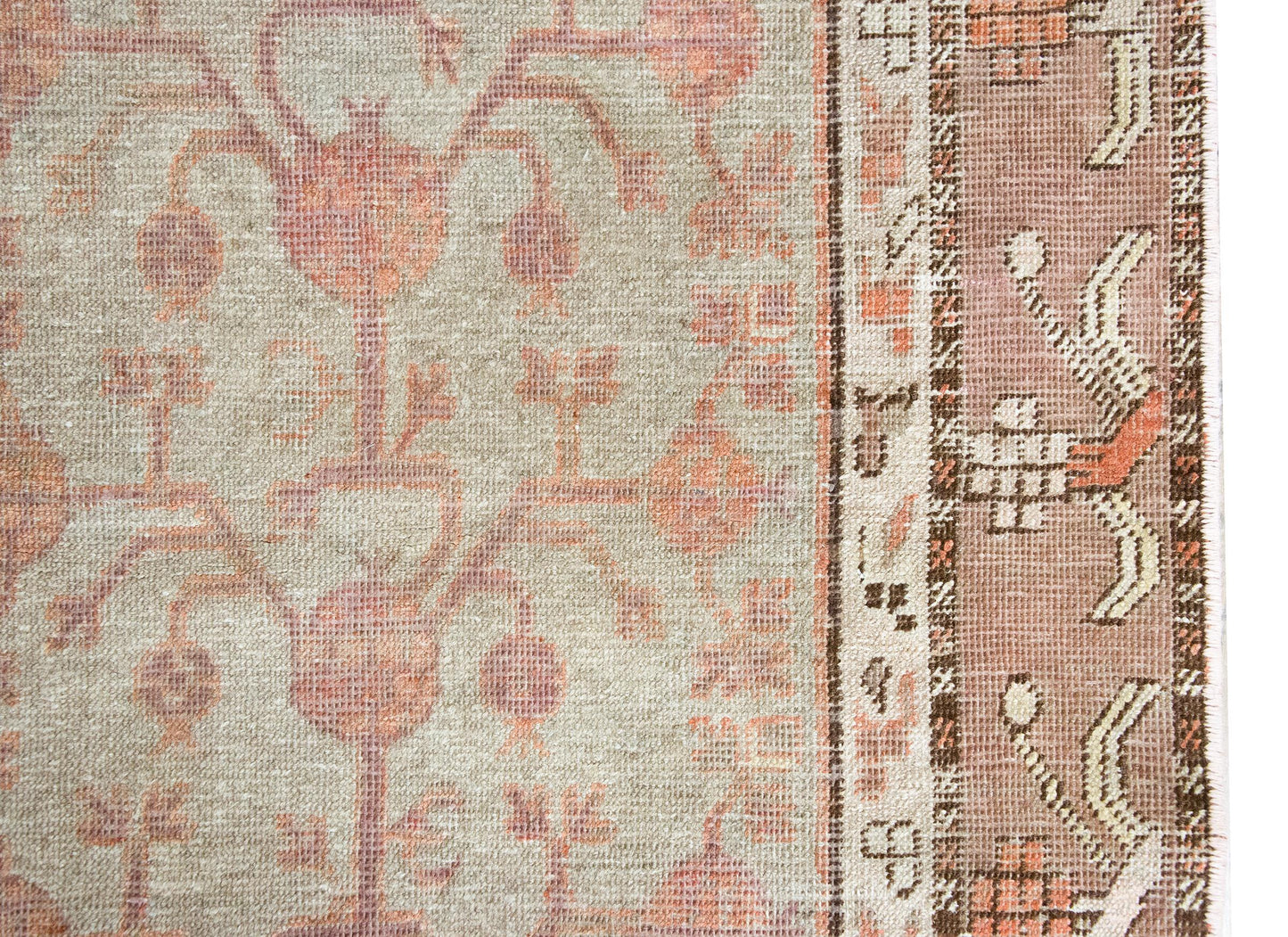 Early 20th Century Central Asian Khotan Rug For Sale