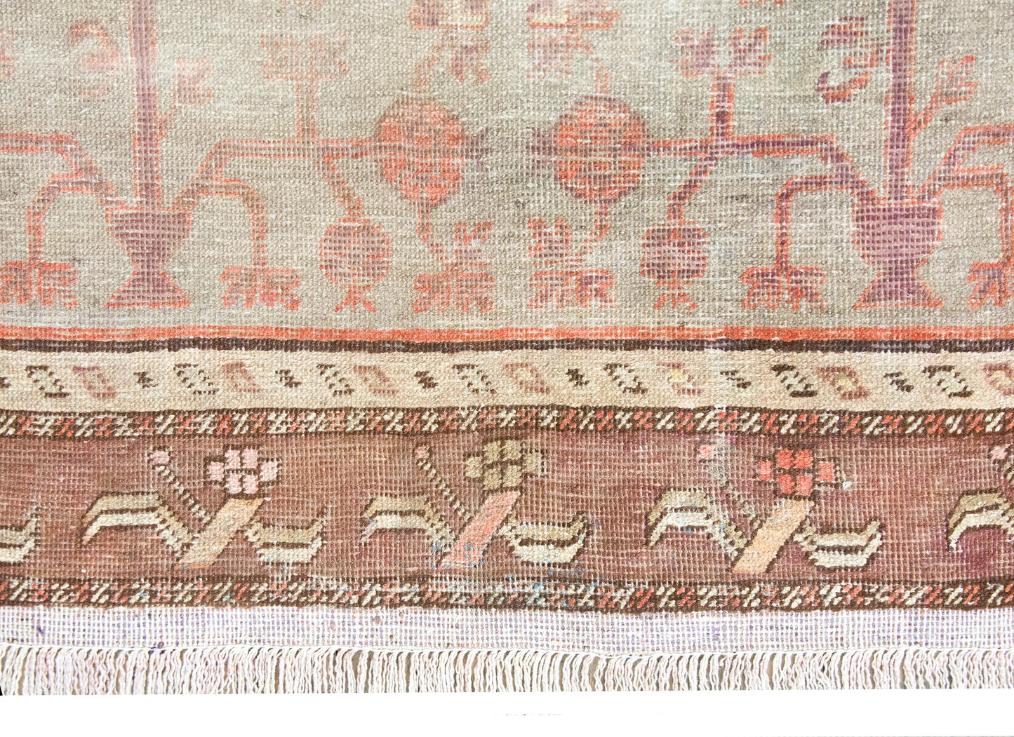 Early 20th Century Central Asian Khotan Rug For Sale