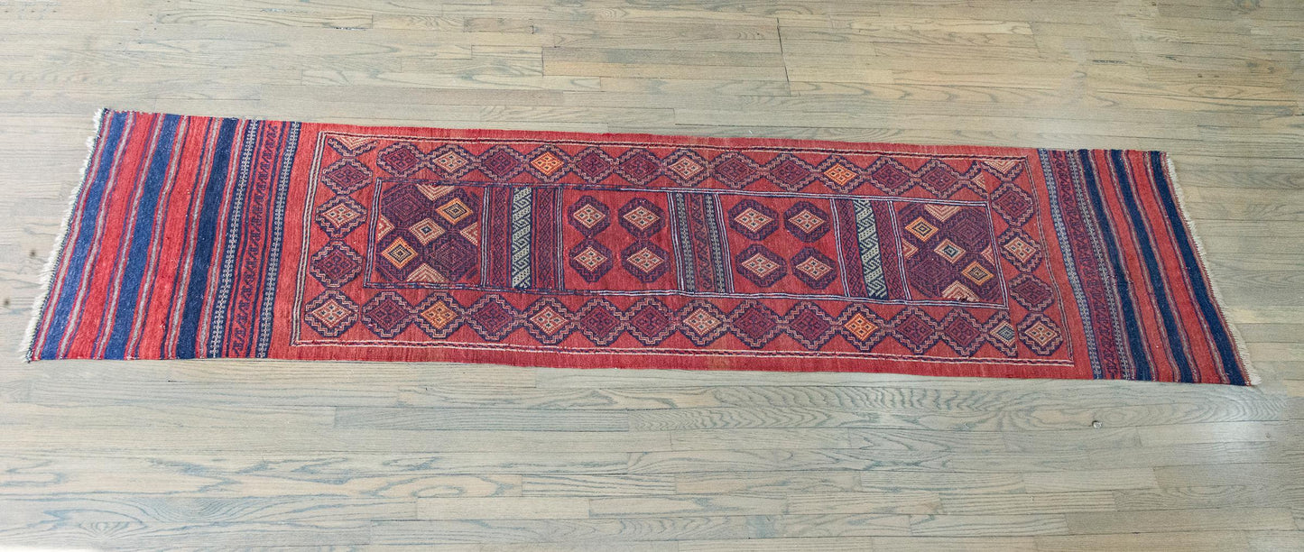 Early 20th Century Afghani Sumac Rug