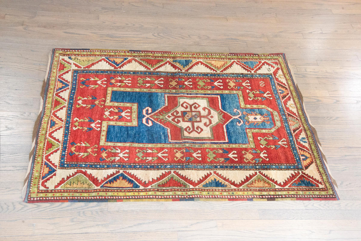 Early 20th Century Kazak Prayer Rug