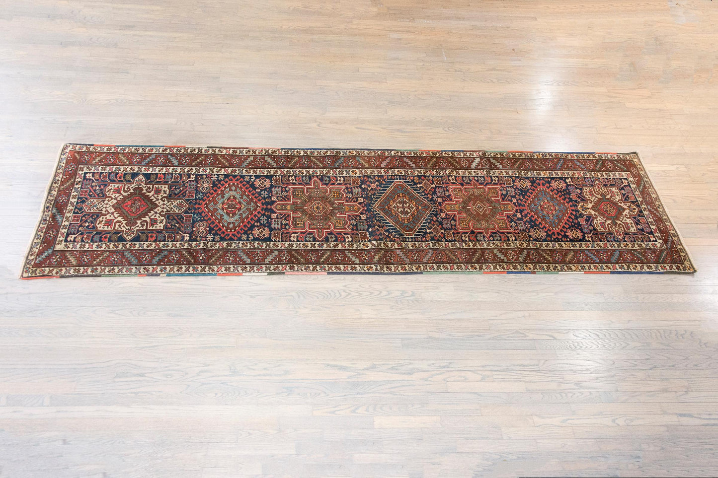Early 20th Century Persian Heriz Rug