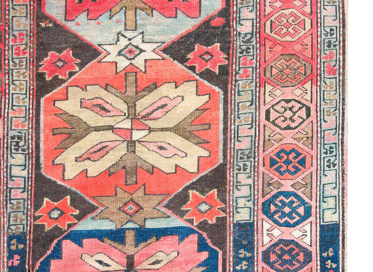 Early 20th Century Persian Kazak Rug For Sale