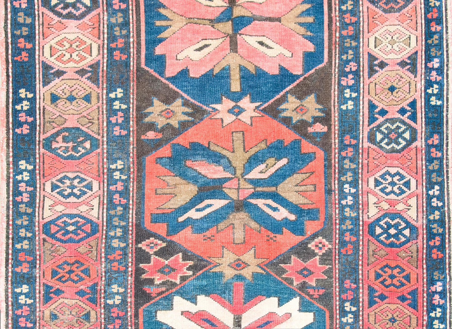 Early 20th Century Persian Kazak Rug For Sale