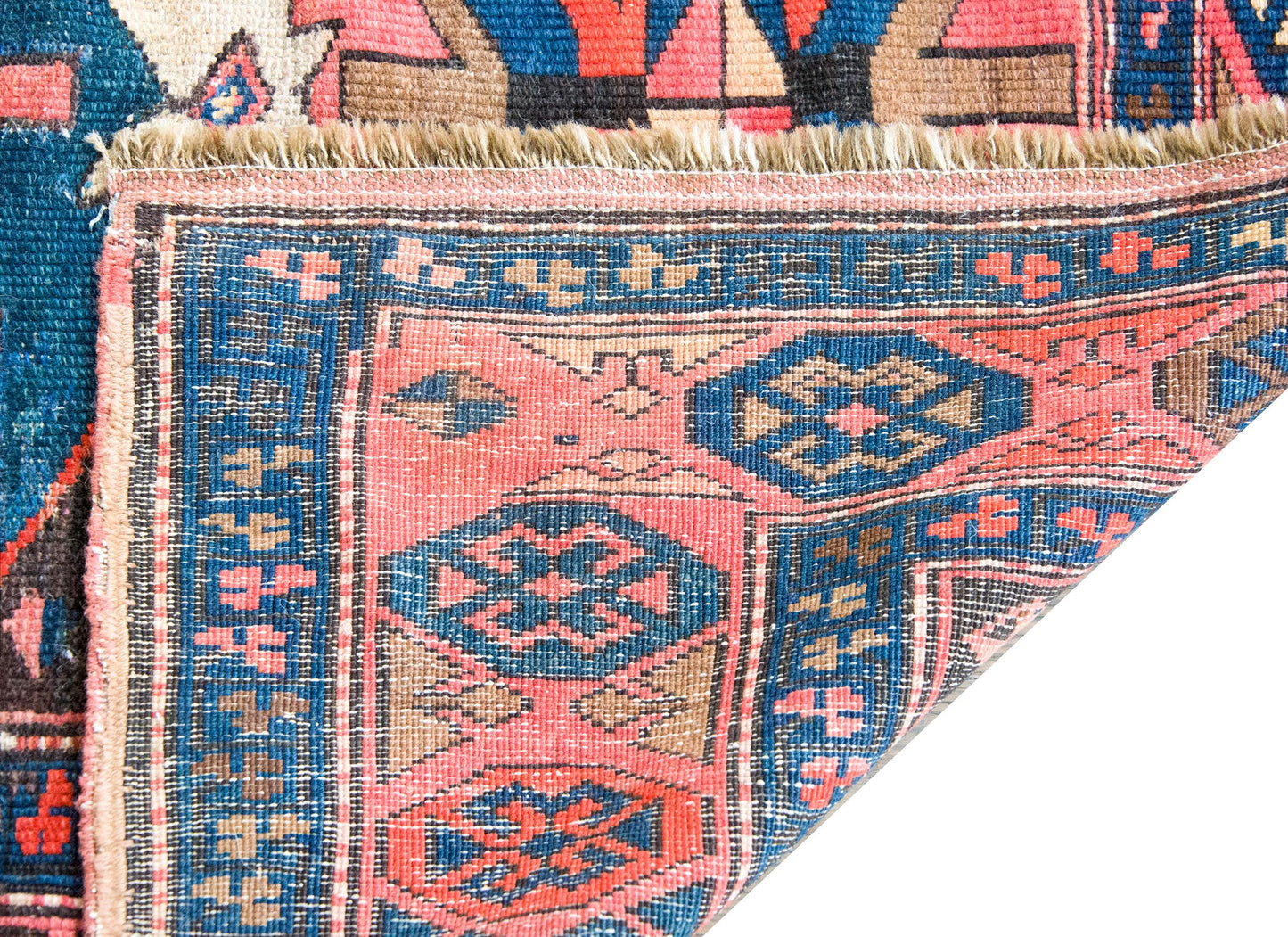 Early 20th Century Persian Kazak Rug For Sale