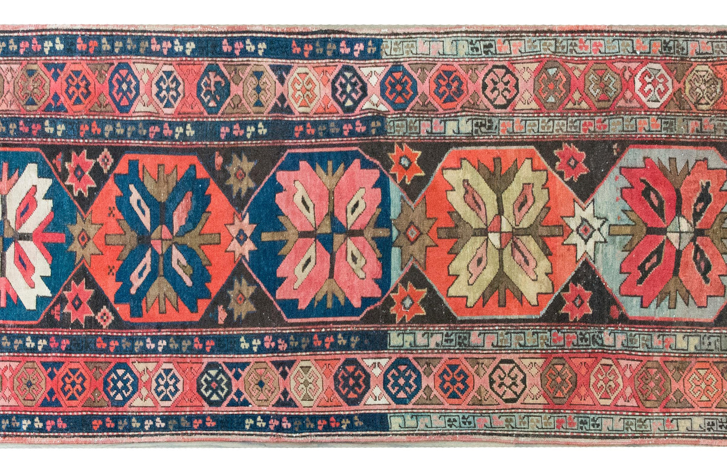 Early 20th Century Persian Kazak Rug For Sale