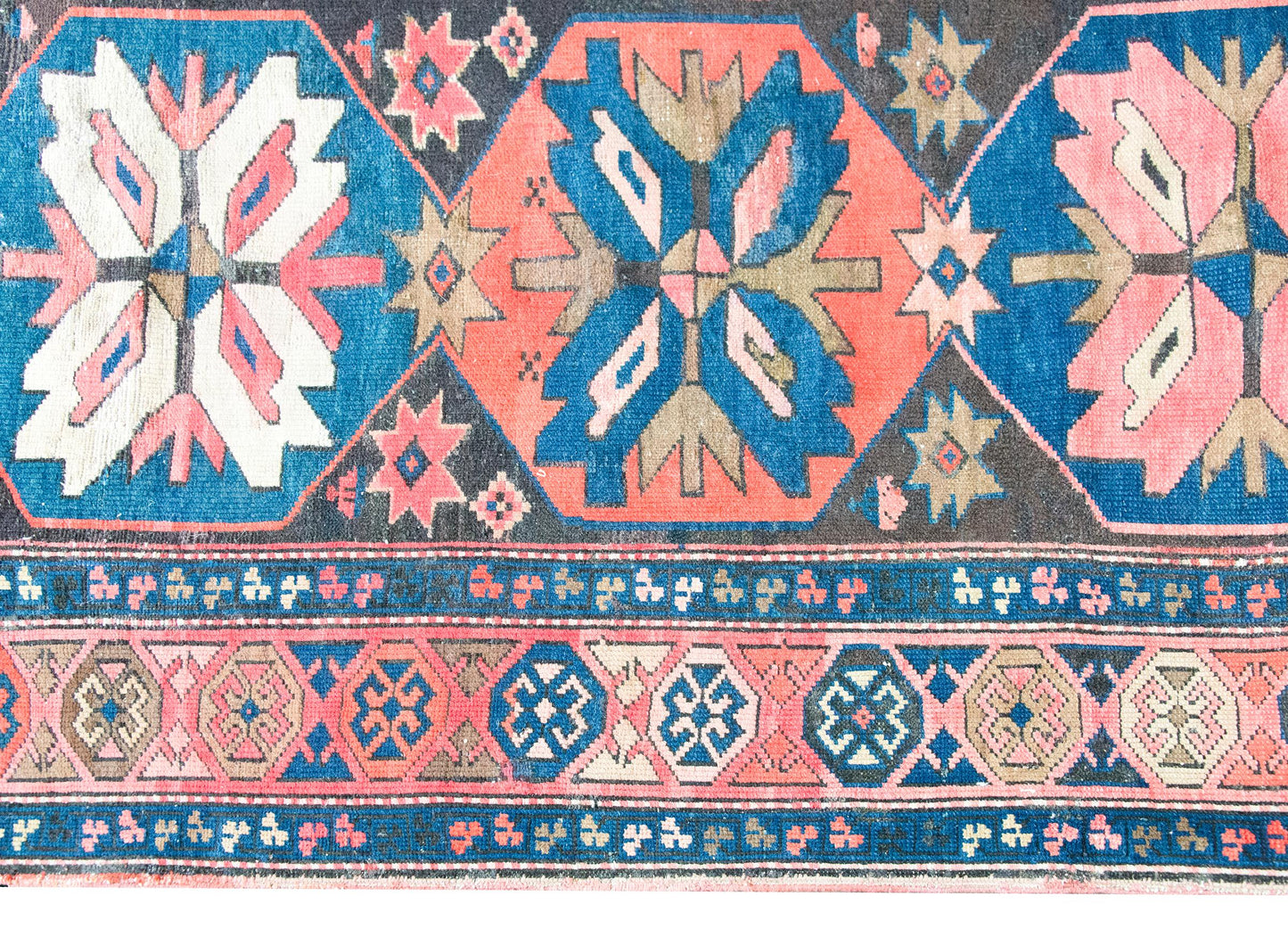 Early 20th Century Persian Kazak Rug For Sale