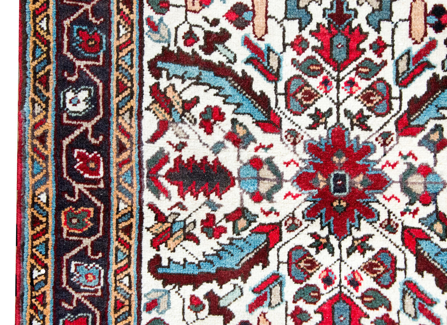 Vintage Persian Heriz Rug For Sale