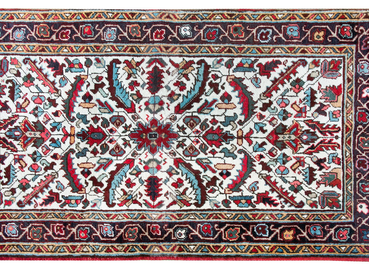 Vintage Persian Heriz Rug For Sale