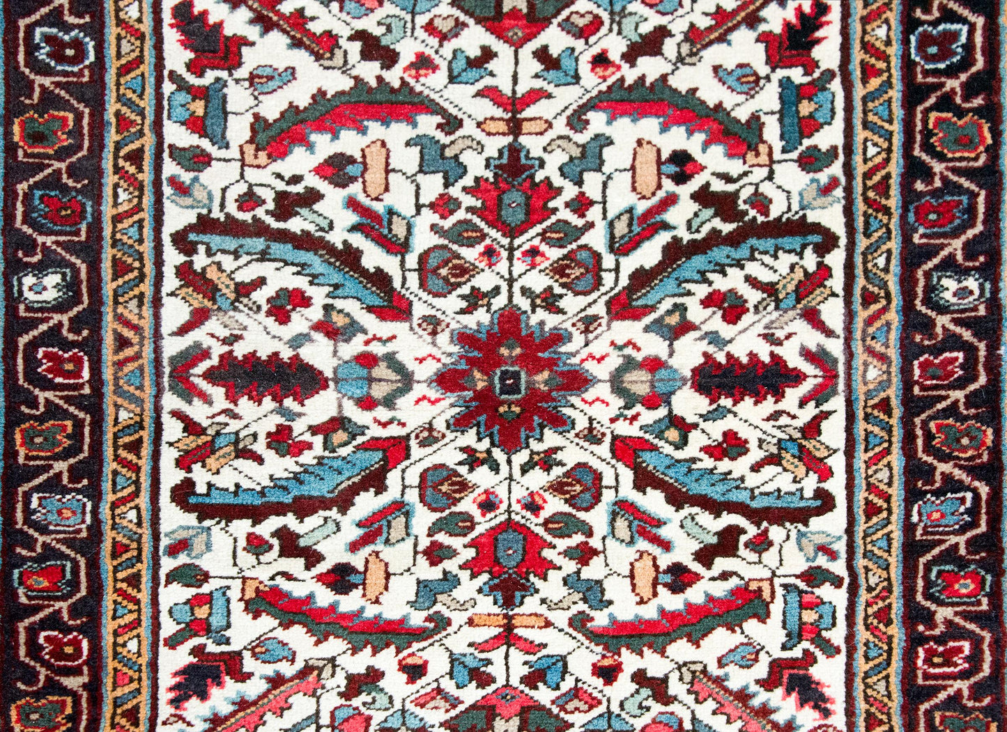 Vintage Persian Heriz Rug For Sale