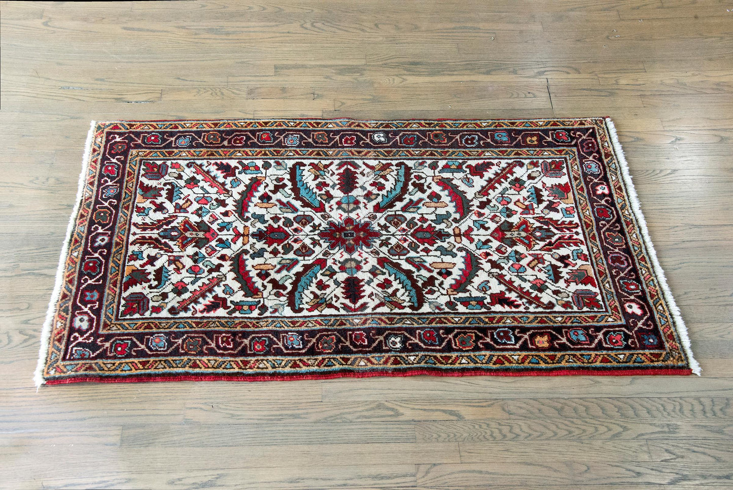 Vintage Persian Heriz Rug For Sale