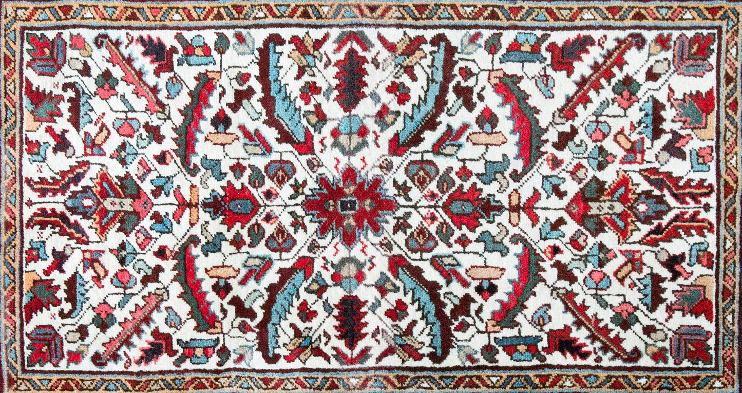 Vintage Persian Heriz Rug For Sale