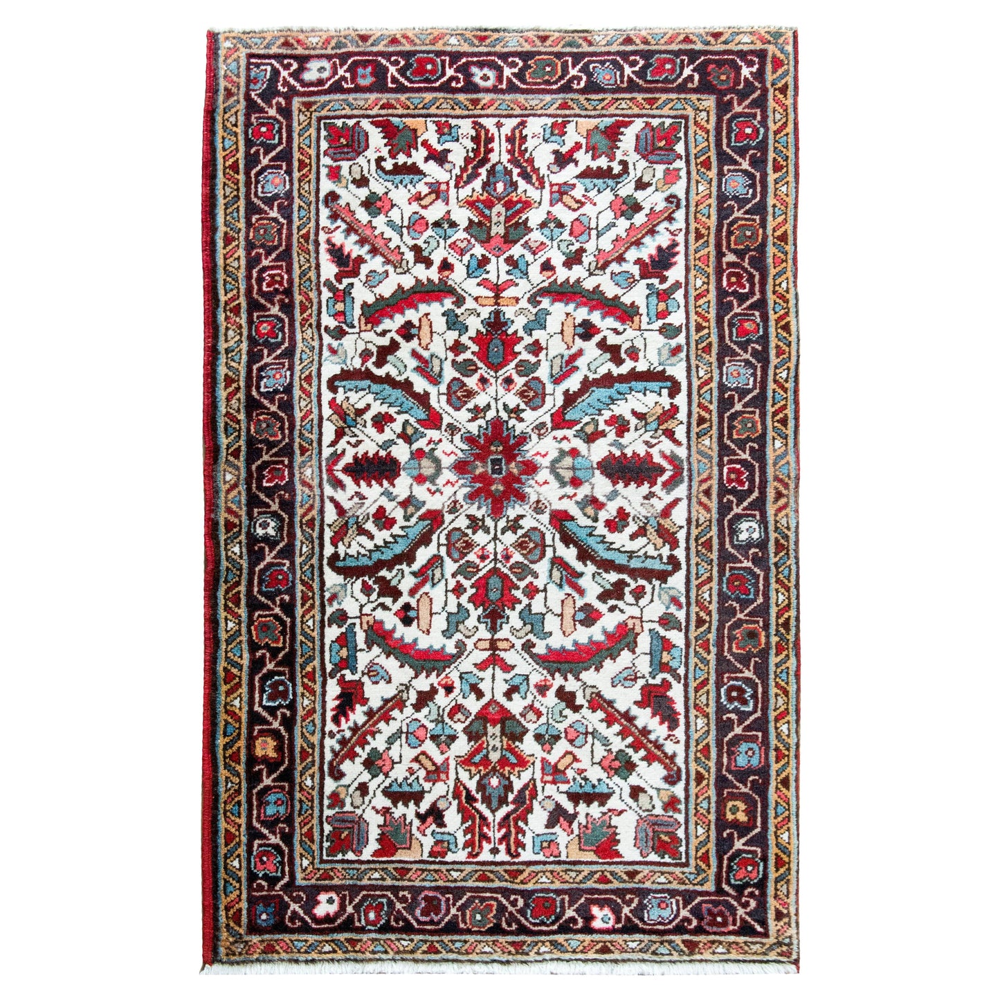 Vintage Persian Heriz Rug For Sale