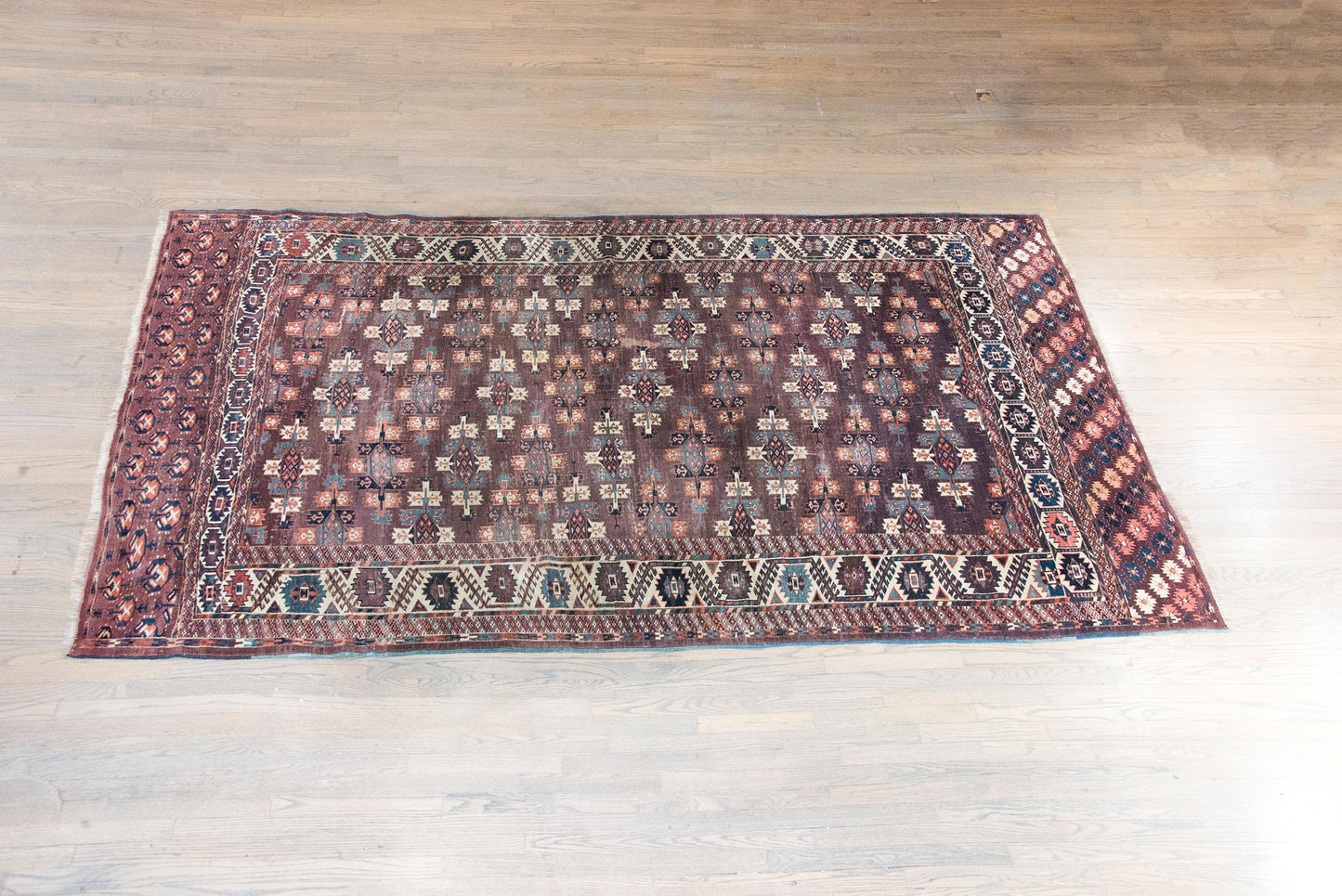 Early 20th Century Persian Turkmen Rug