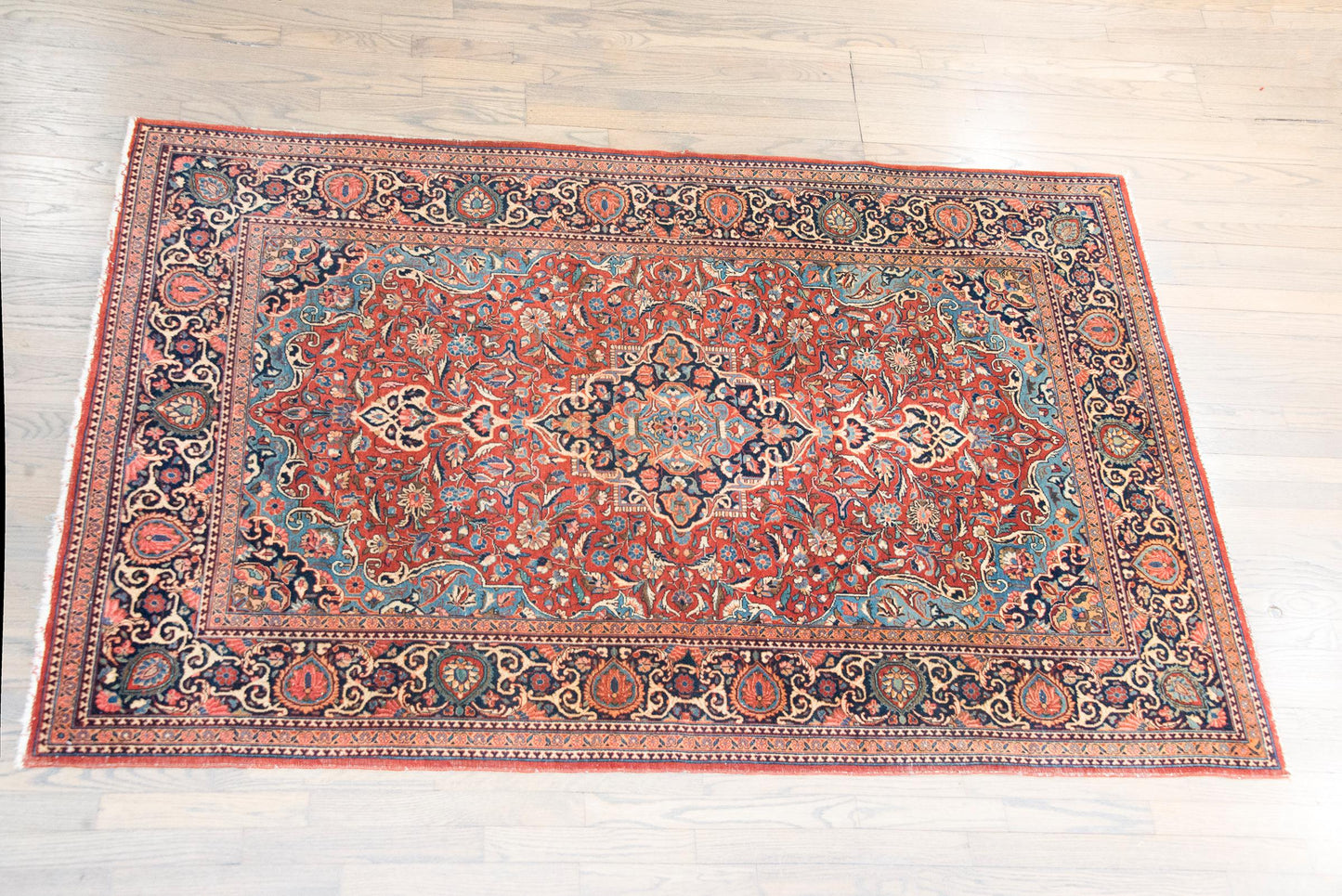 Early 20th Century Persian Kashan Rug