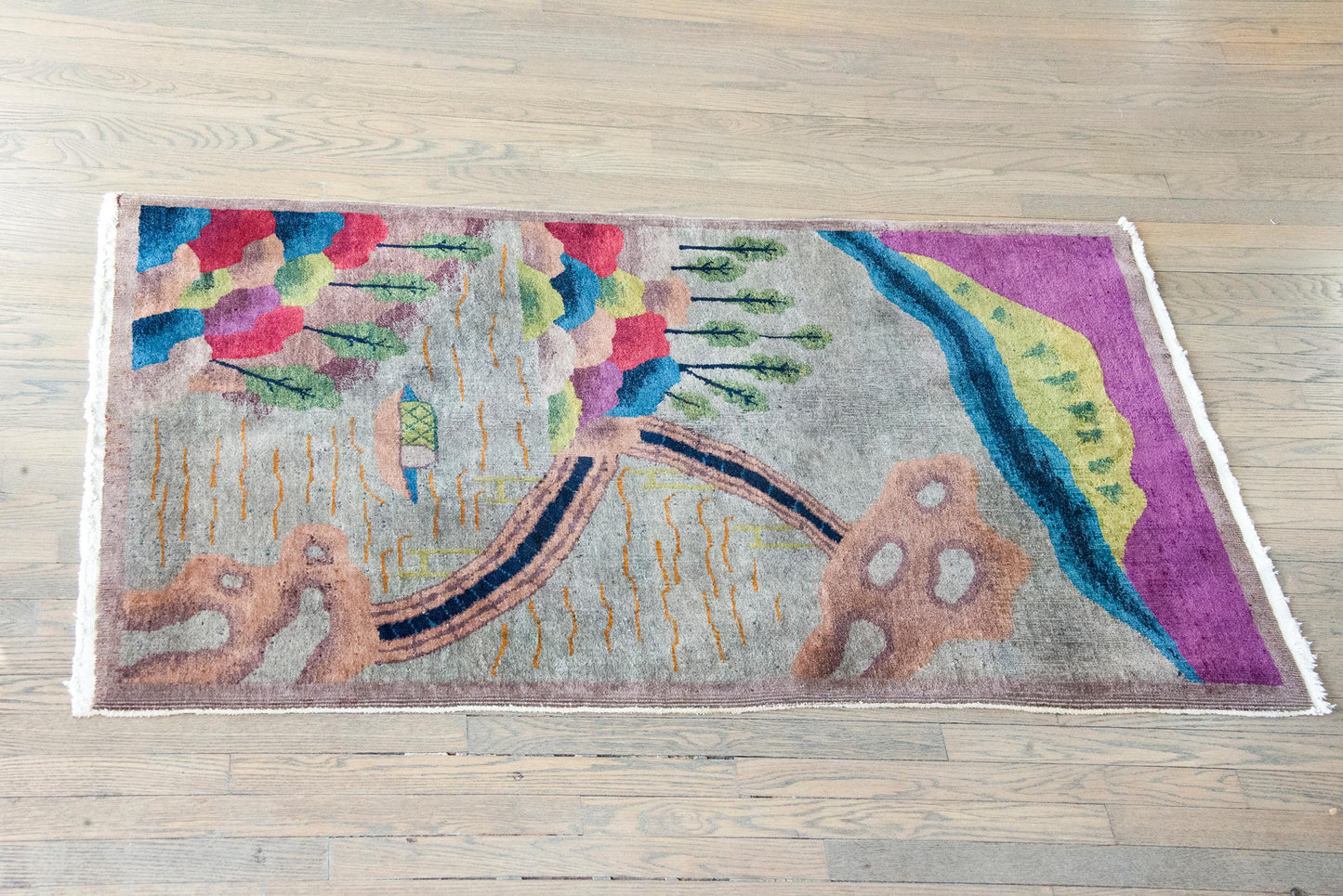 Early 20th Century Chinese Art Deco Rug