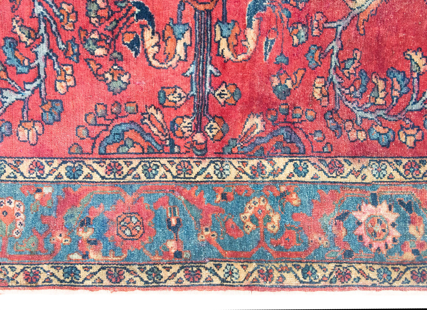 Early 20th Century Persian Lilihan Rug For Sale