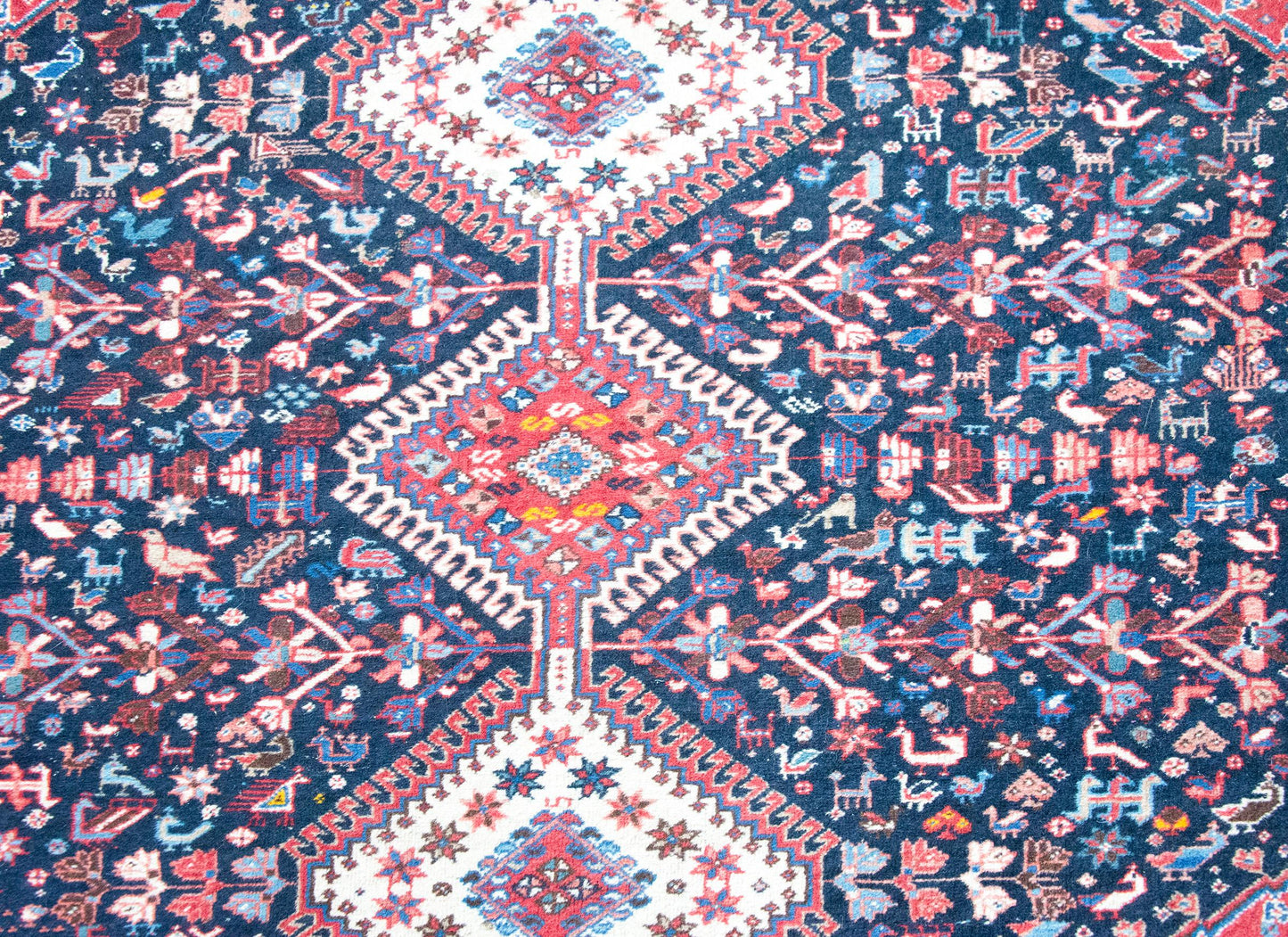 Vintage Persian Shiraz Rug For Sale