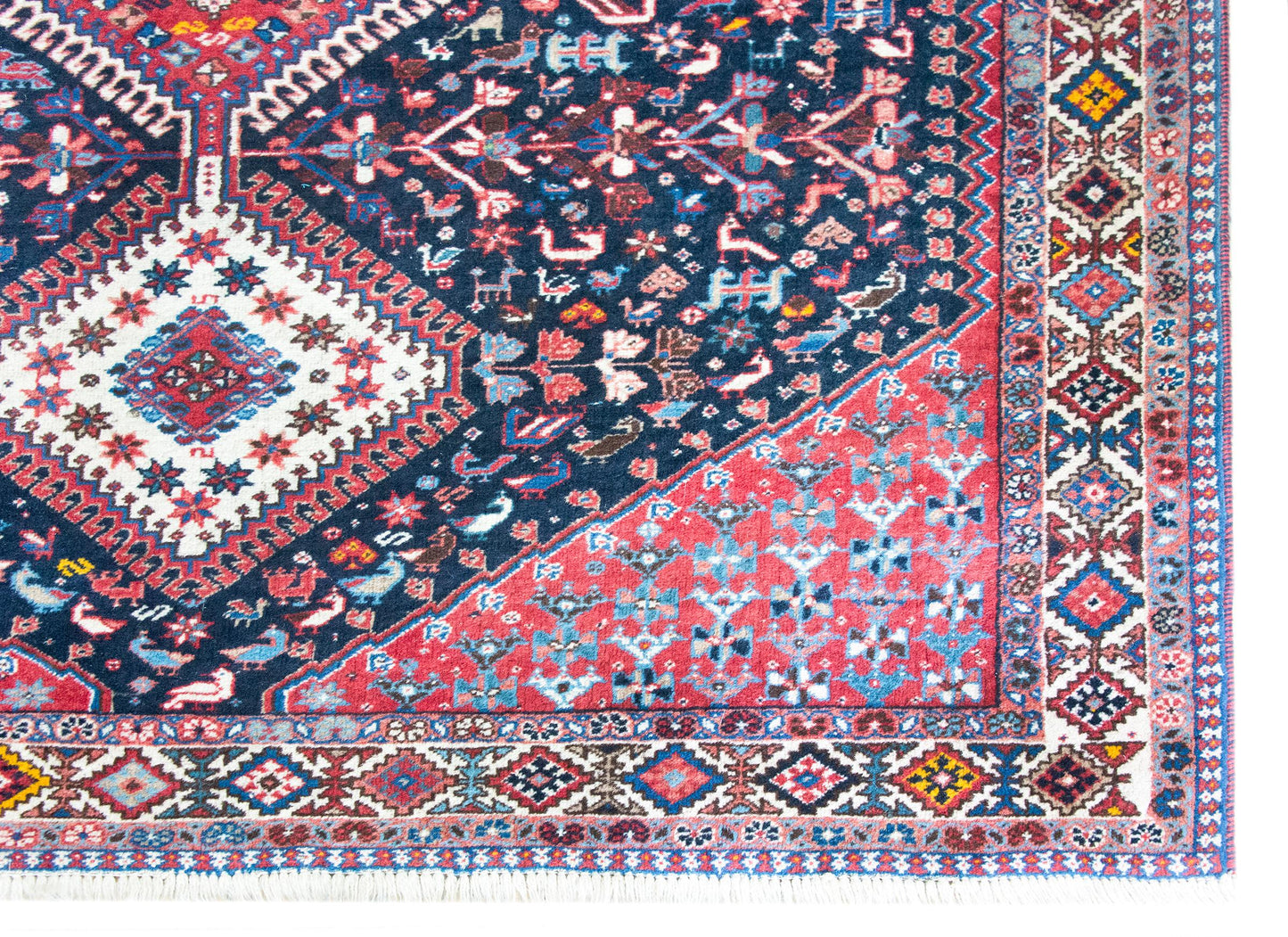 Vintage Persian Shiraz Rug For Sale