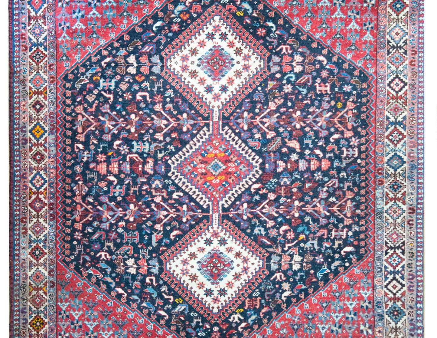 Vintage Persian Shiraz Rug For Sale