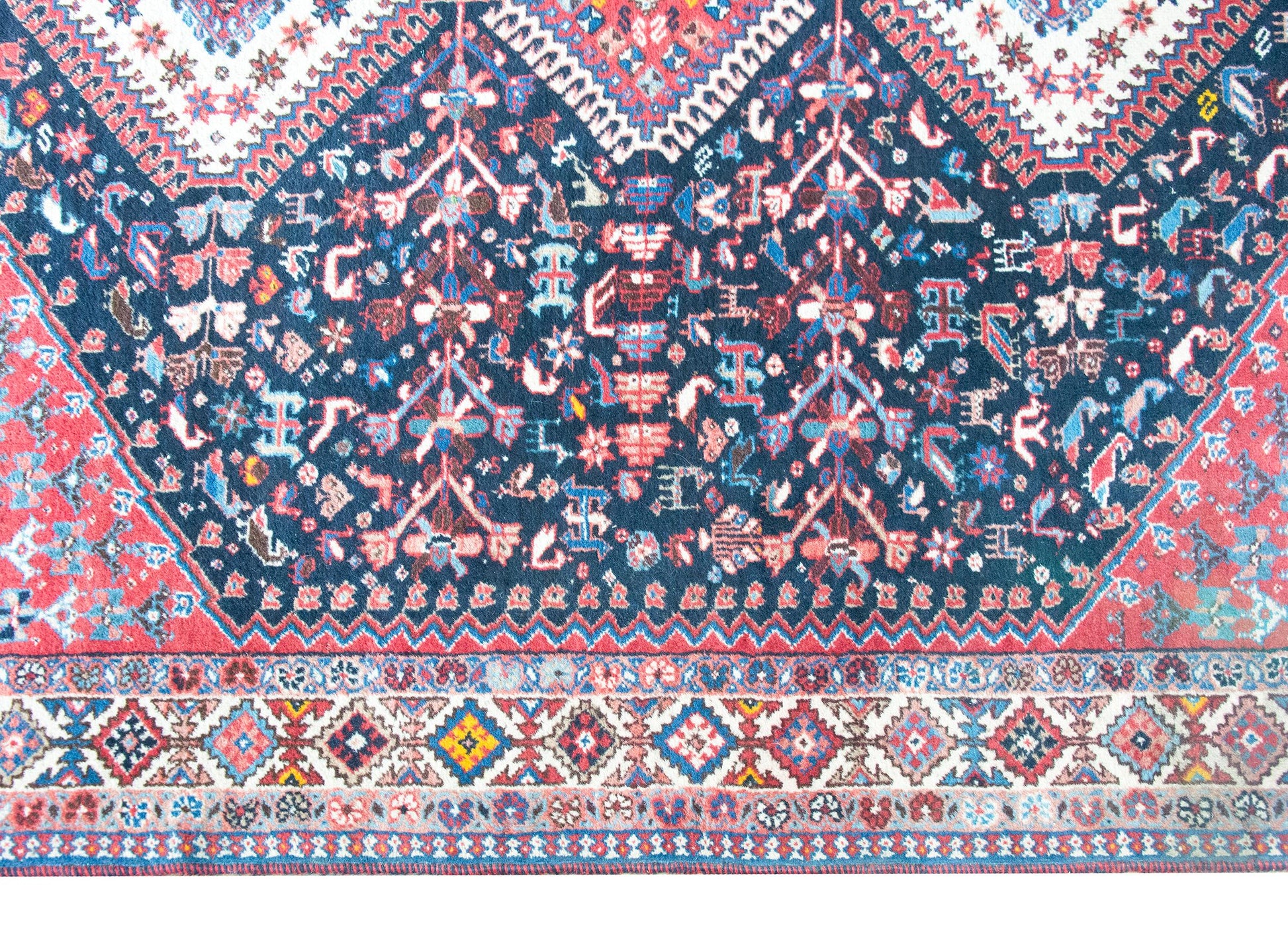 Vintage Persian Shiraz Rug For Sale