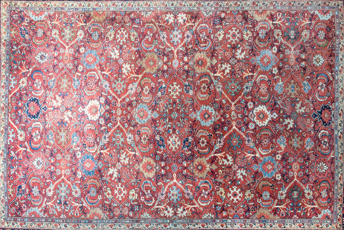 Early 20th Century Persian Sultanabad Rug For Sale