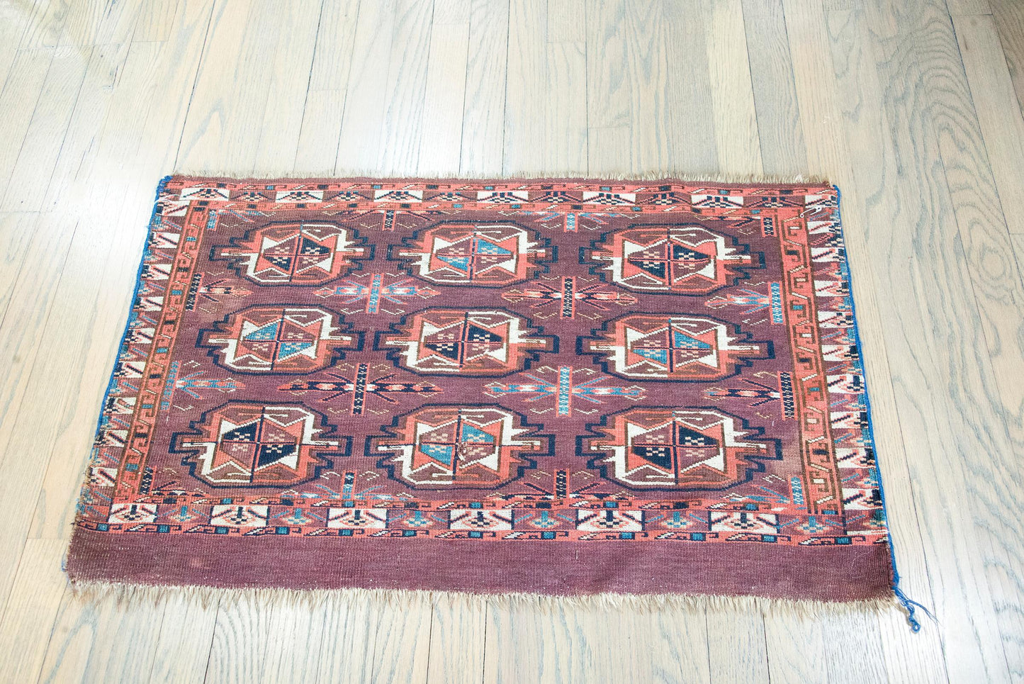 Early 20th Century Persian Yamout Rug