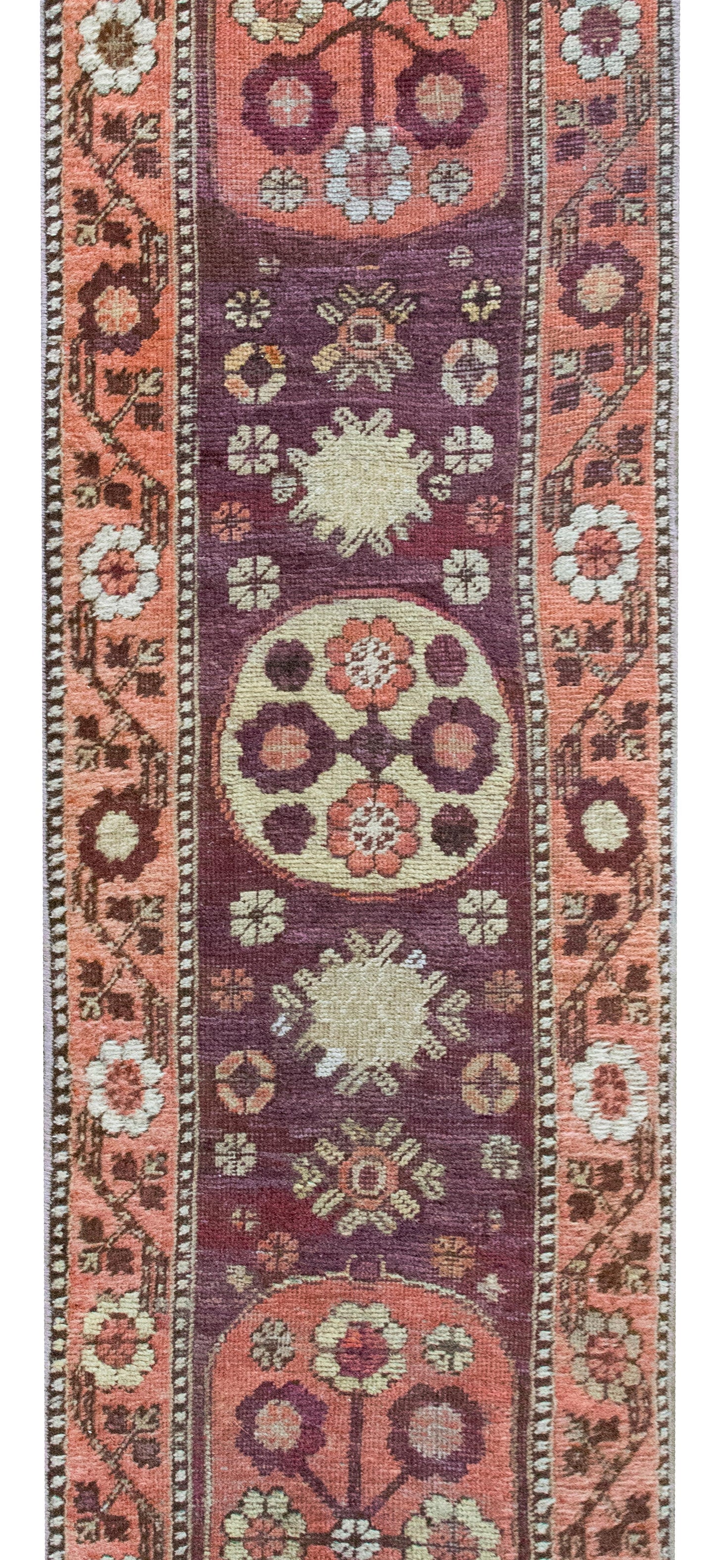 Early 20th Century Central Asian Khotan Runner For Sale