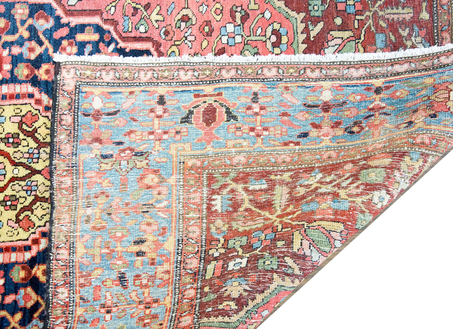 Early 20th Century Persian Sarouk Farahan Rug For Sale