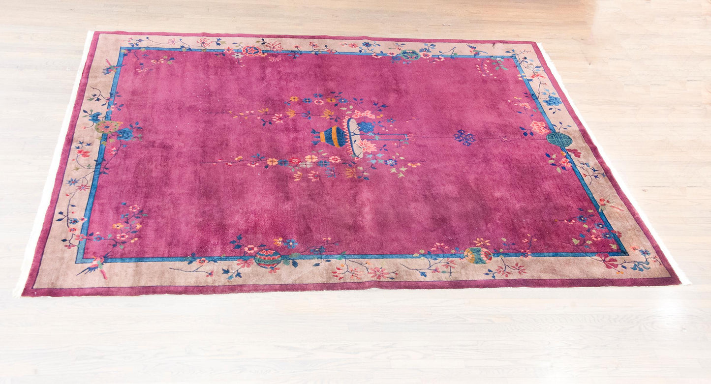 Early 20th Century Chinese Art Deco Rug