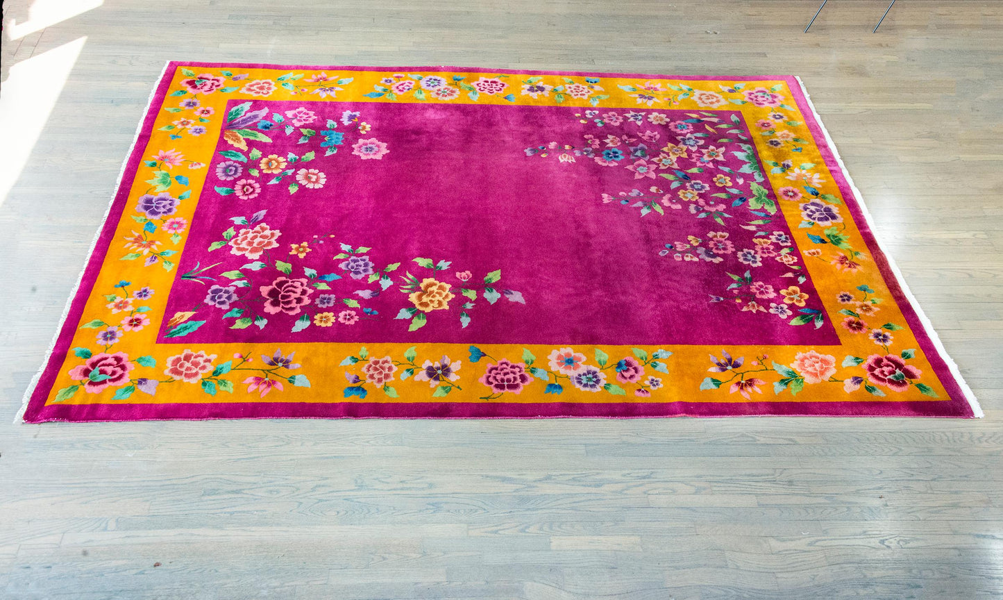 Early 20th Century Chinese Art Deco Rug