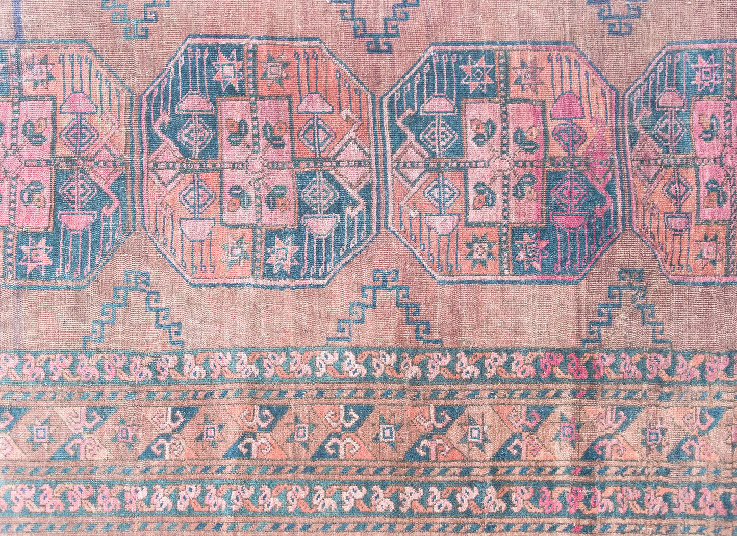 Early 20th Century Afghani Bashir Rug For Sale