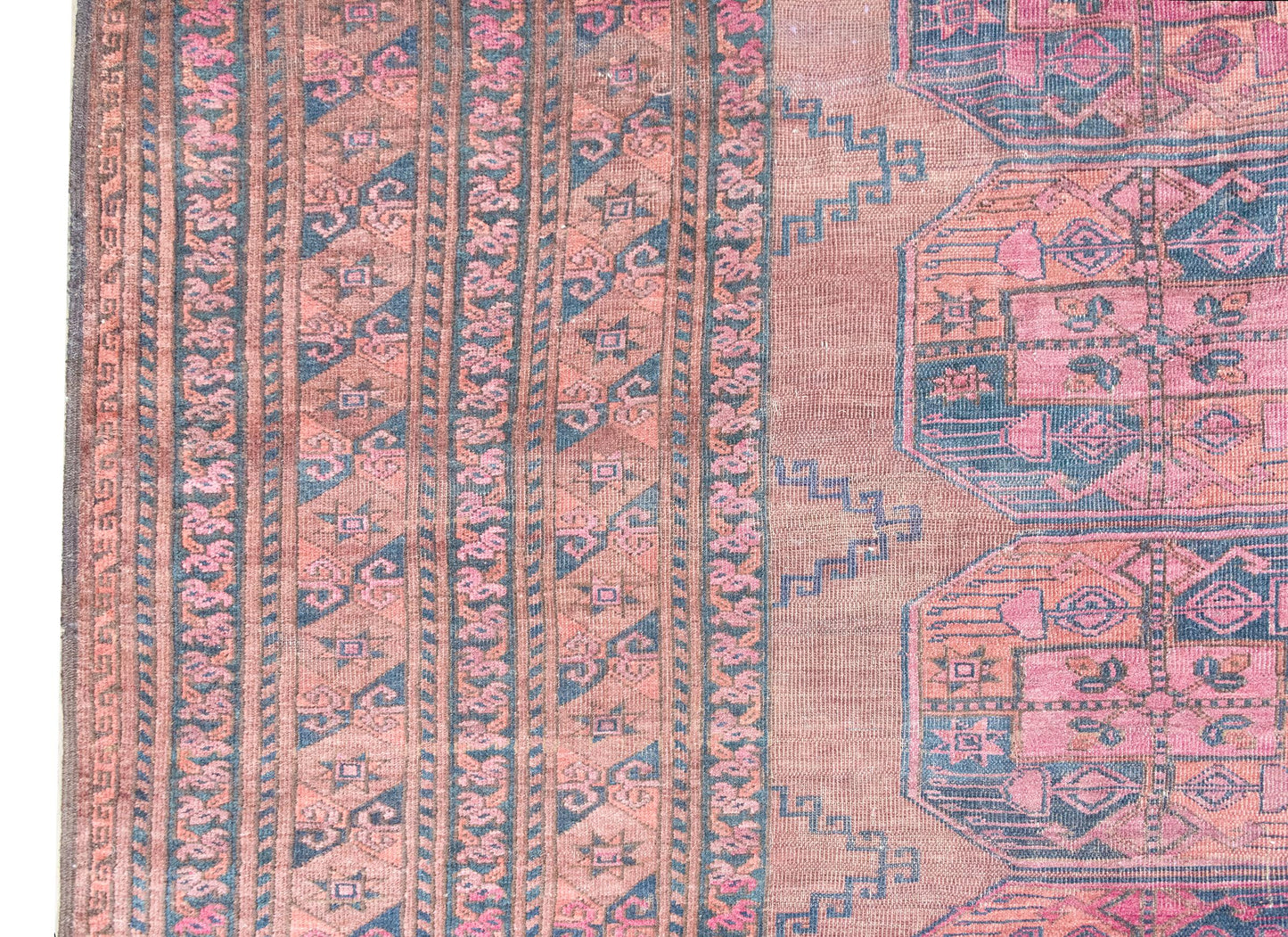 Early 20th Century Afghani Bashir Rug For Sale