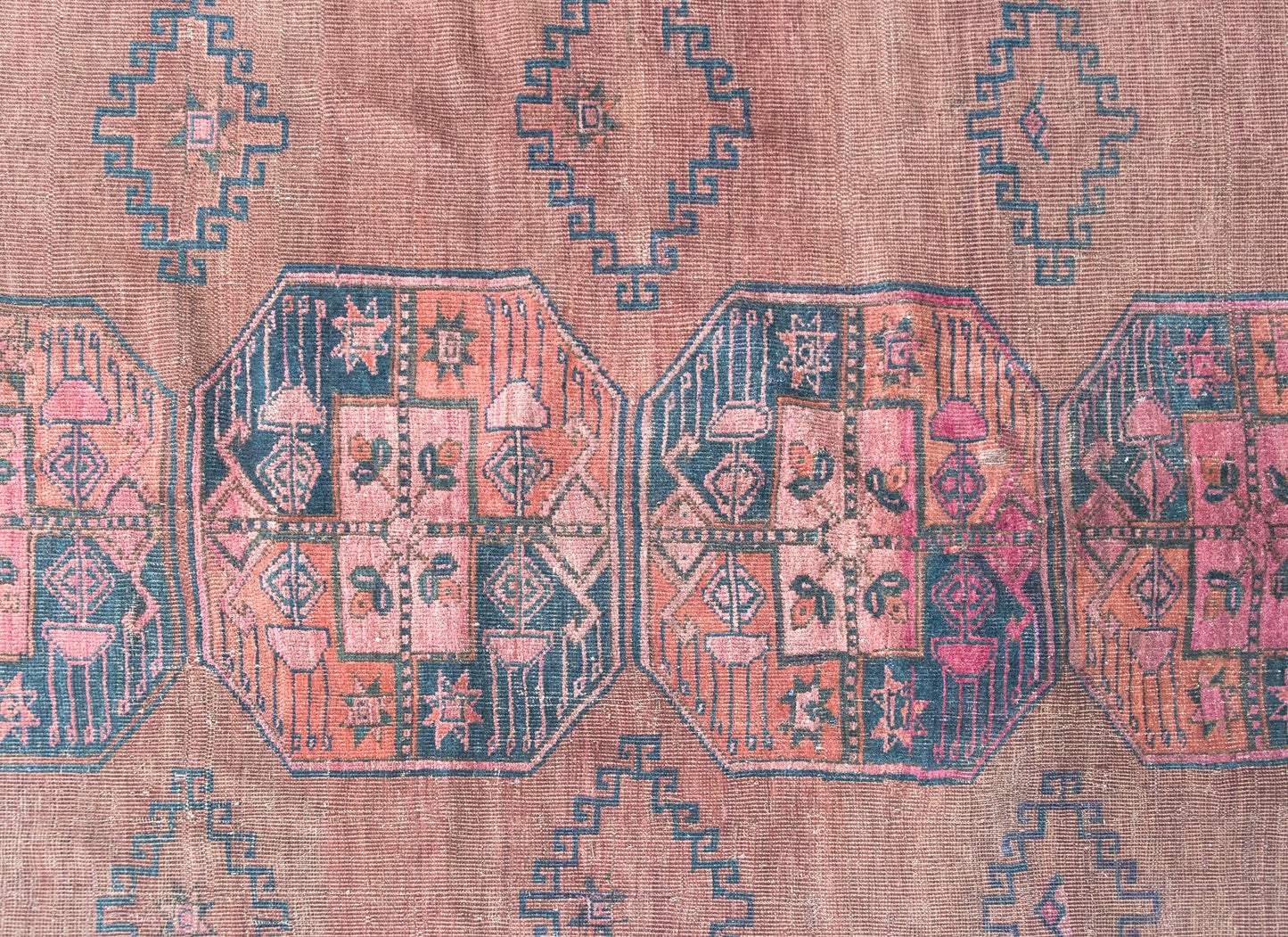 Early 20th Century Afghani Bashir Rug For Sale