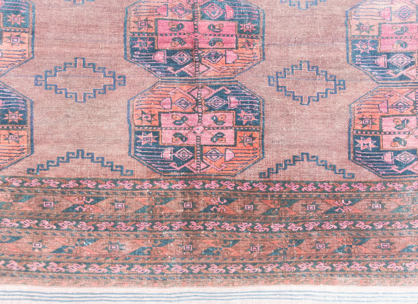 Early 20th Century Afghani Bashir Rug For Sale