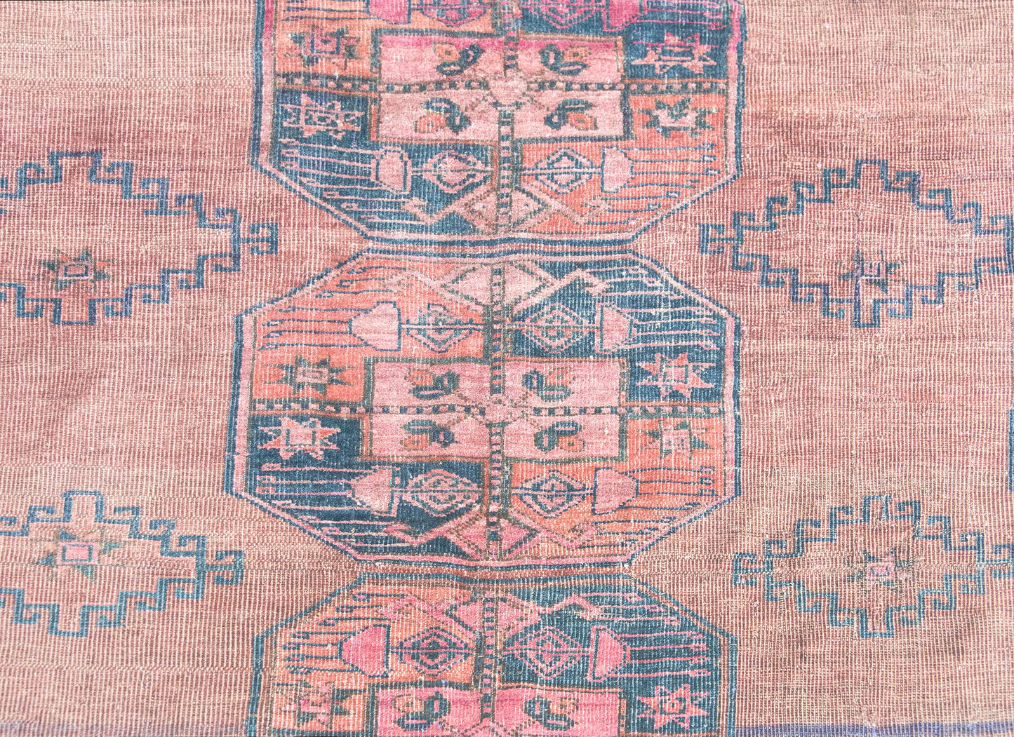 Early 20th Century Afghani Bashir Rug For Sale