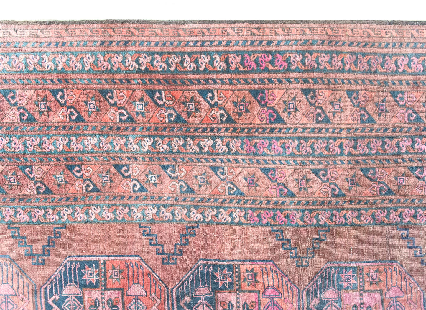 Early 20th Century Afghani Bashir Rug For Sale