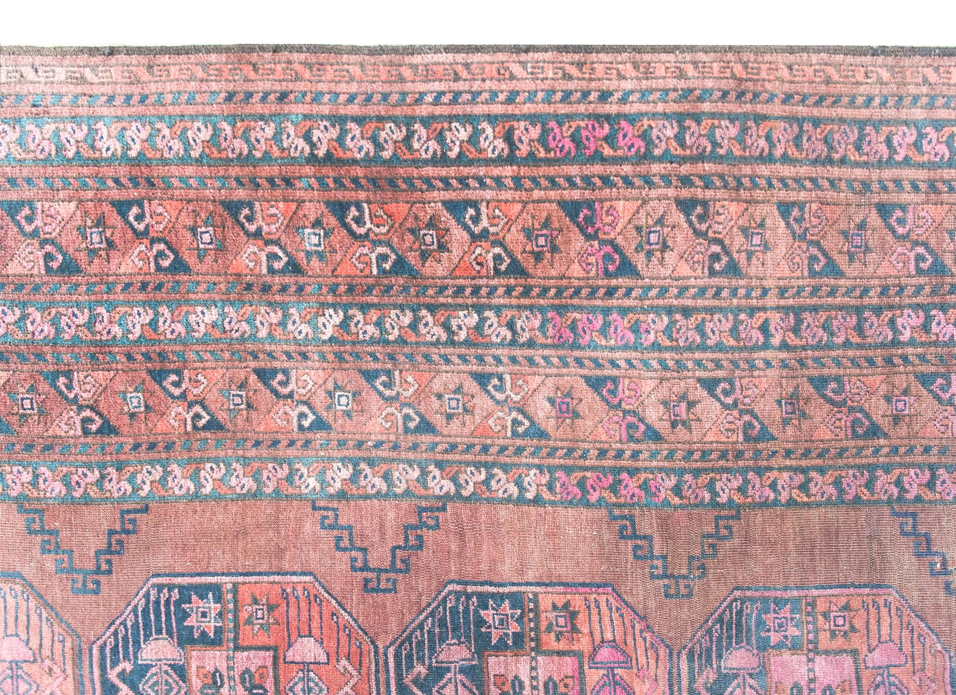 Early 20th Century Afghani Bashir Rug For Sale